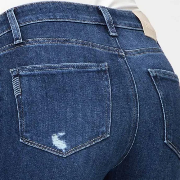 NWOT Women's Paige Cindy Emotion Distressed Jeans - Picture 9 of 14